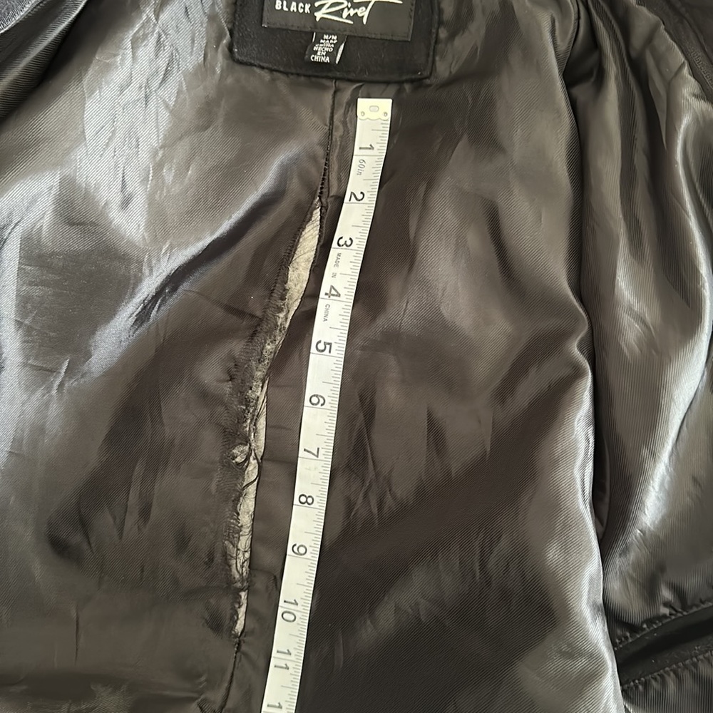 Black Rivet coat jacket - Picture 5 of 7